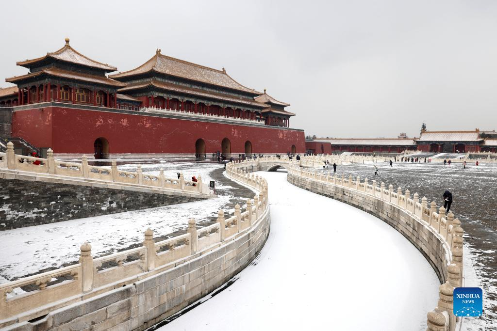 In pics: snow scenery of Beijing