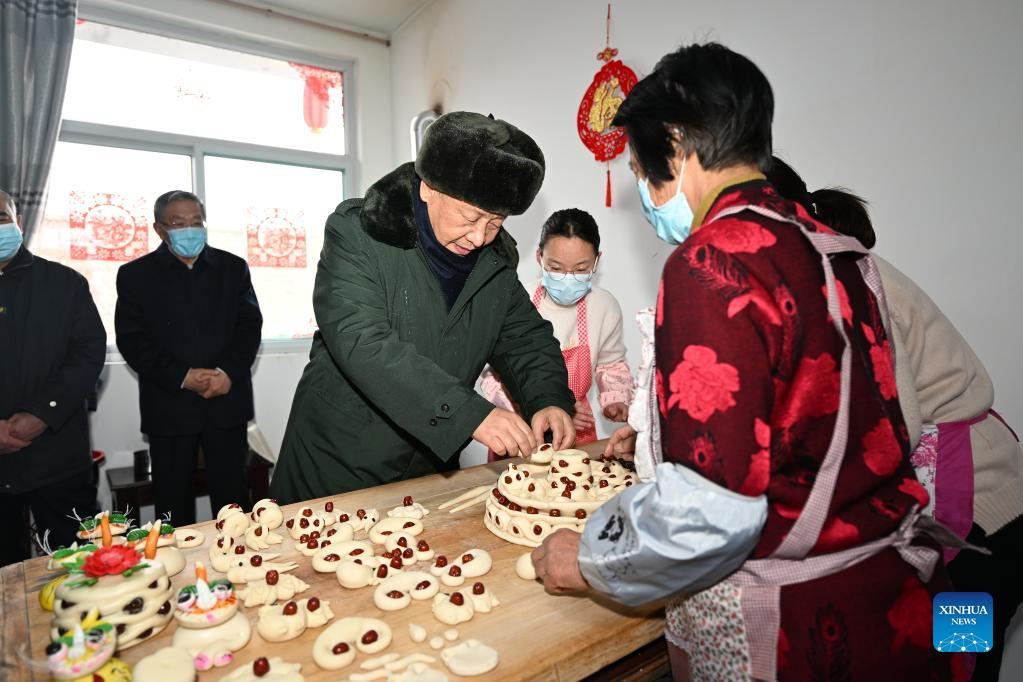Xi visits Shanxi ahead of Chinese New Year