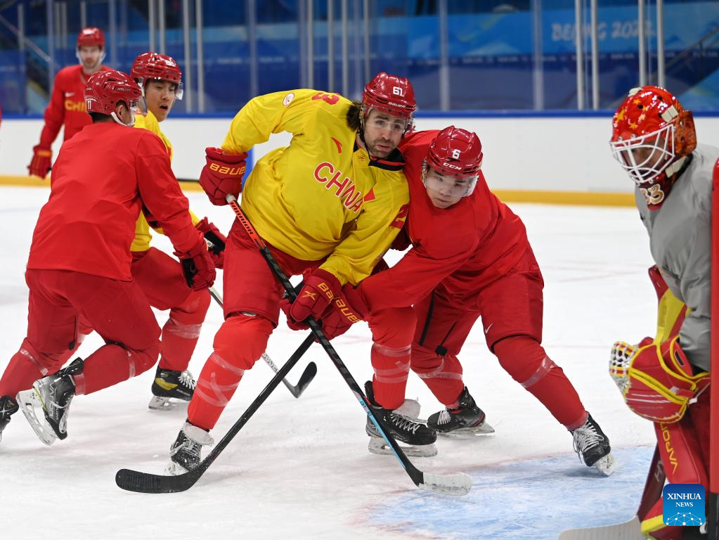 Beijing Winter Olympics: training sessions