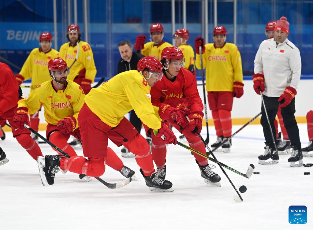 Beijing Winter Olympics: training sessions