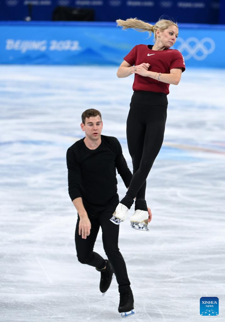 Beijing Winter Olympics: training sessions