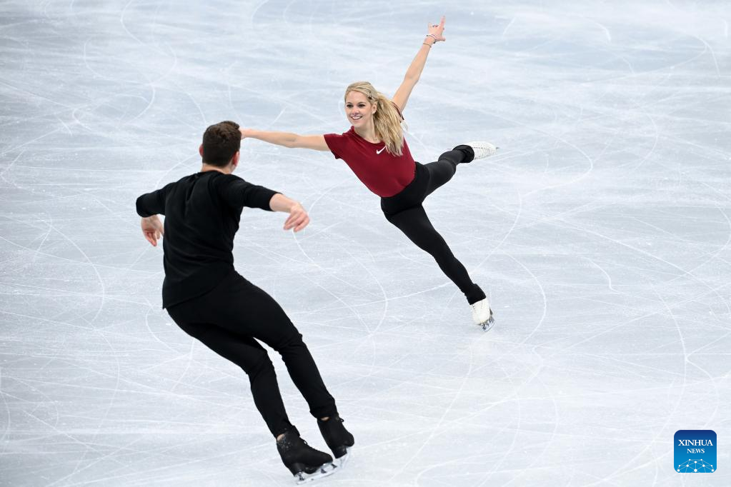 Beijing Winter Olympics: training sessions