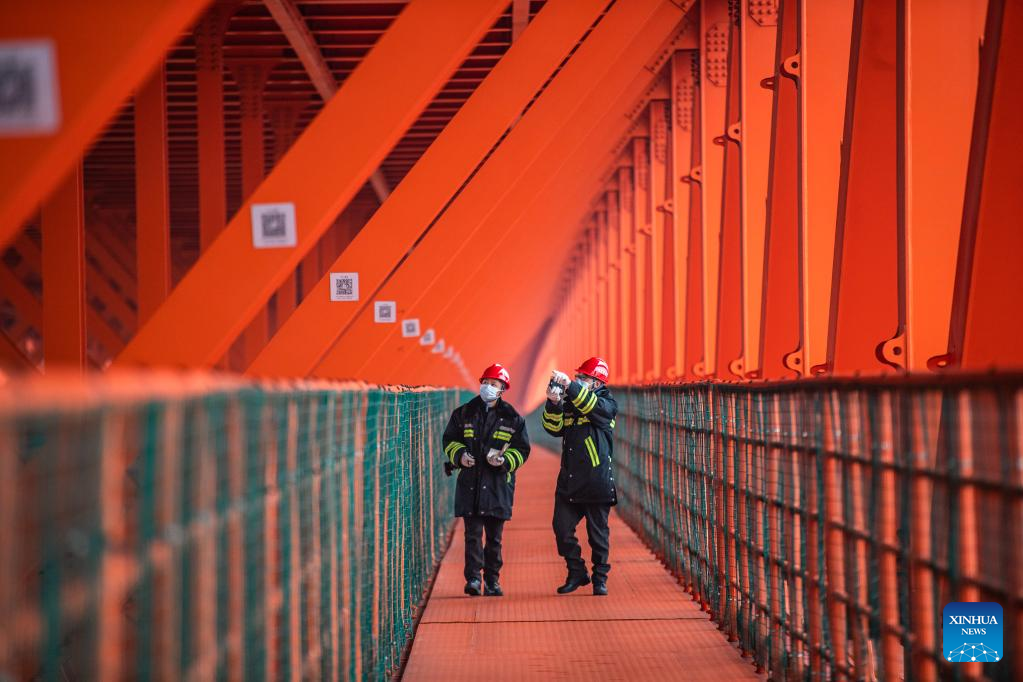 In pics: Beipanjiang Bridge in southwest China's Guizhou