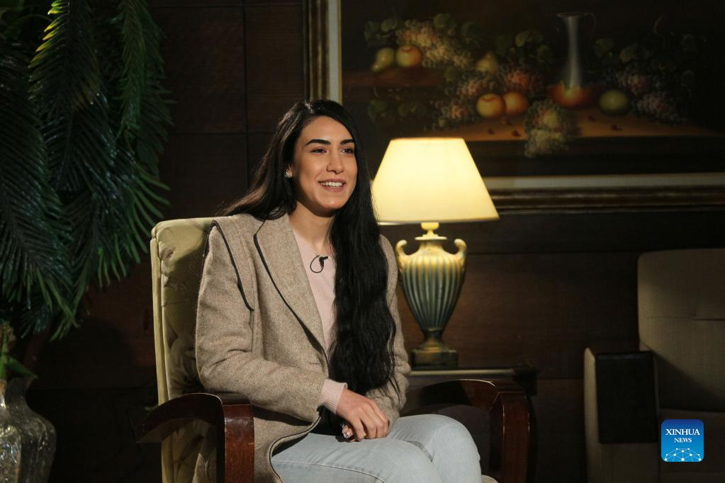Palestinian singer thrilled for singing Beijing Winter Olympics song