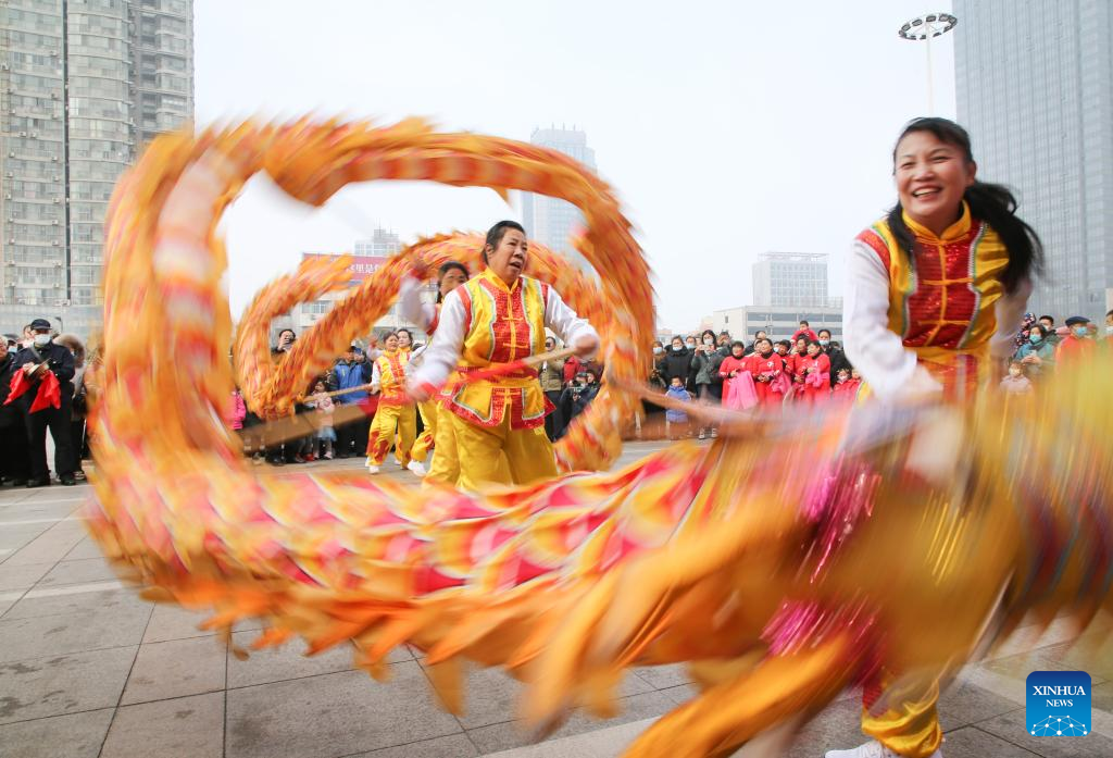 Various events held across China to celebrate upcoming Lantern Festival