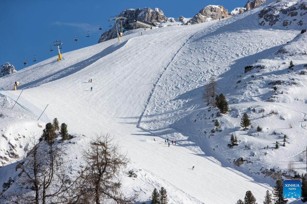 Scenery of Cortina d'Ampezzo in Italy
