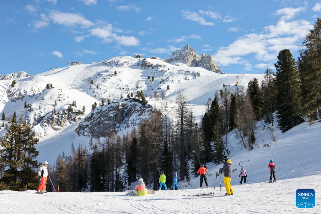 Scenery of Cortina d'Ampezzo in Italy