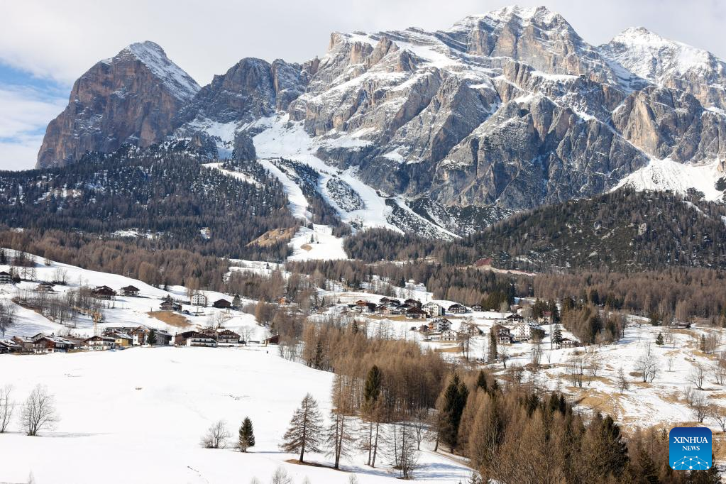 Scenery of Cortina d'Ampezzo in Italy
