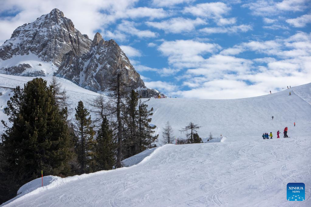 Scenery of Cortina d'Ampezzo in Italy