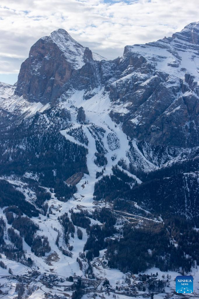 Scenery of Cortina d'Ampezzo in Italy