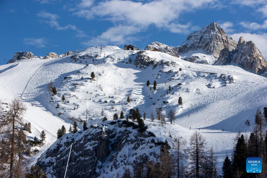 Scenery of Cortina d'Ampezzo in Italy