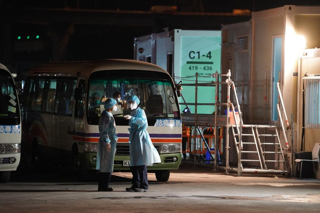 Mainland-aided isolation facility in Hong Kong starts admitting COVID-19 patients