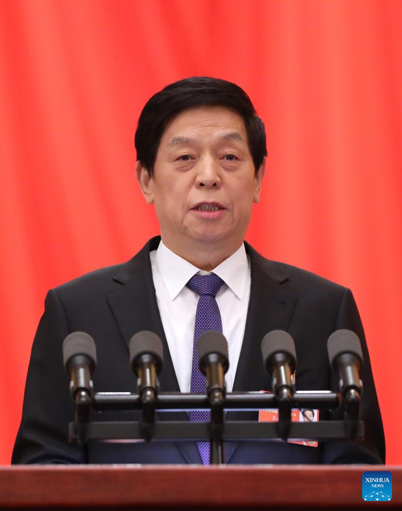 China's national legislature holds 2nd plenary meeting of annual session