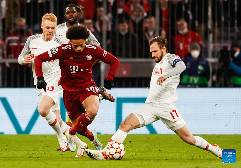 Bayern thrash Salzburg to march into UEFA Champions League quarterfinal