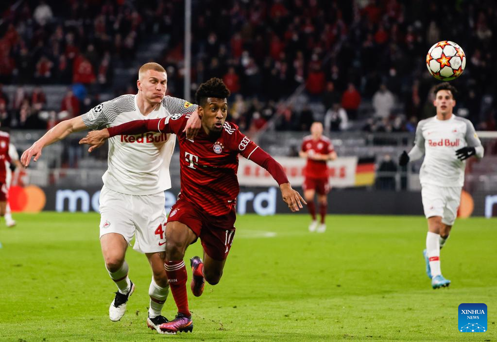 Bayern thrash Salzburg to march into UEFA Champions League quarterfinal
