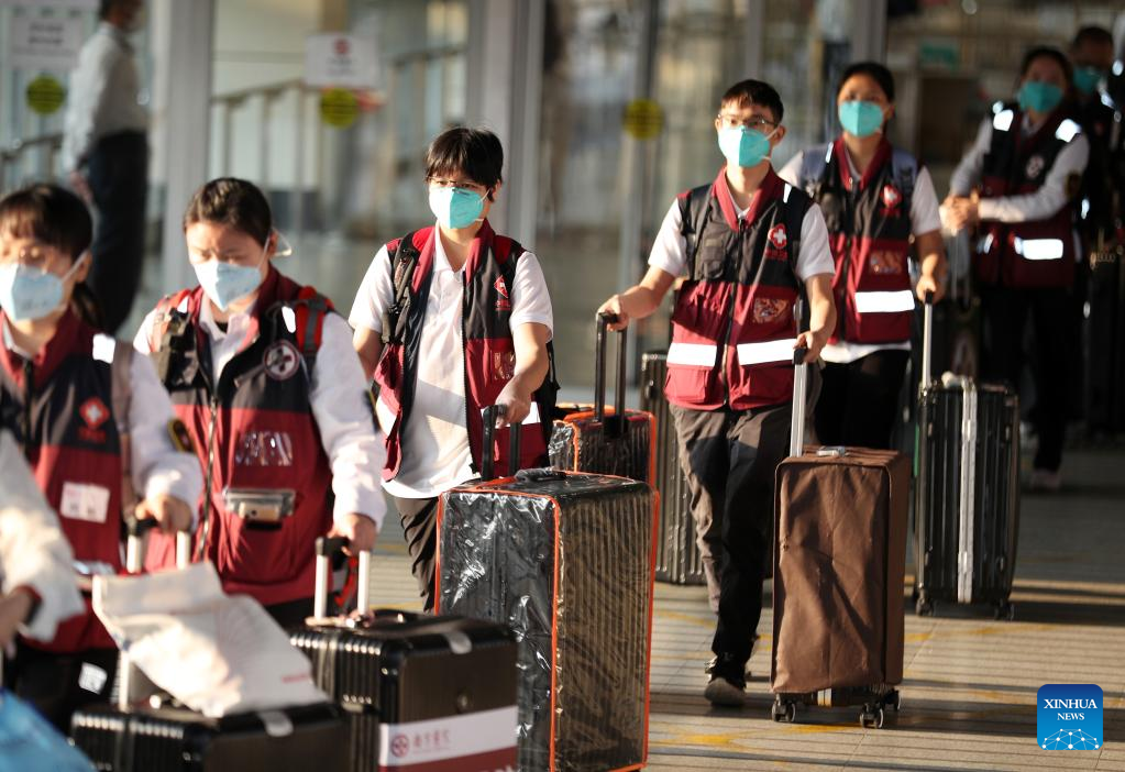 New mainland medical team arrives in Hong Kong to boost epidemic fight