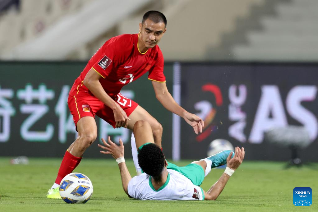 China holds Saudi Arabia 1-1 in World Cup Asian qualifiers