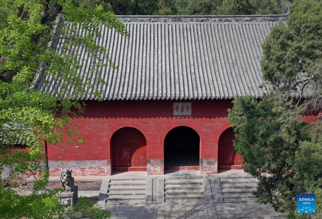 Historic monuments in Dengfeng, central China