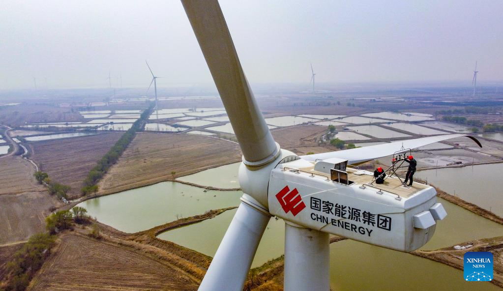 Installed capacity of wind farms in Tianjin reaches 1.296 mln kw