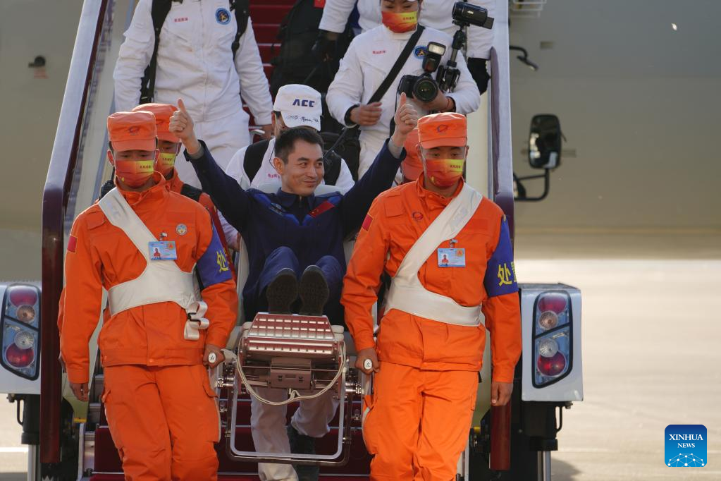 Chinese astronauts return with six-month space station mission accomplished