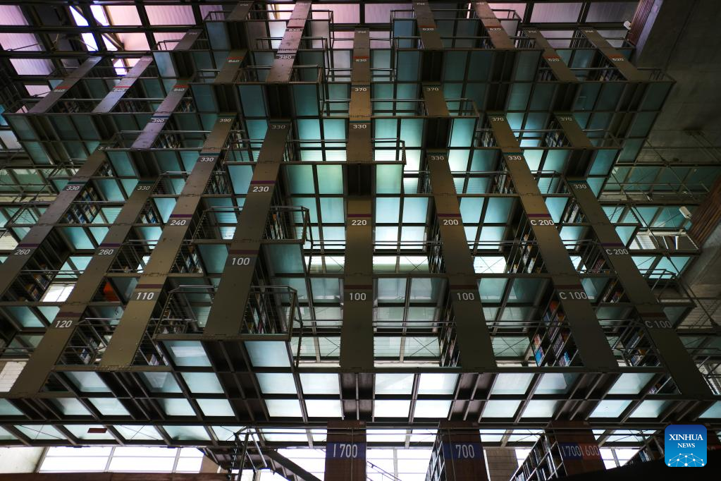 In pics: Vasconcelos Library in Mexico City
