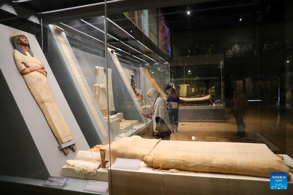 Textile hall at National Museum of Egyptian Civilization opens in Cairo