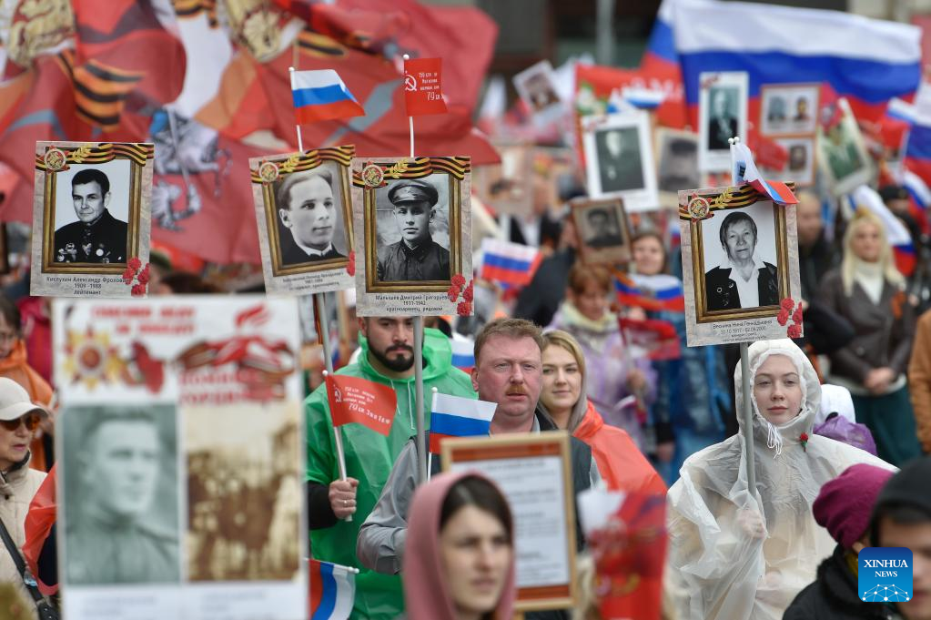 Celebrations of Victory Day held in Russia
