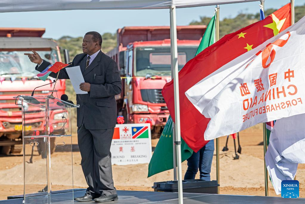 China-aided infrastructure project boosts Namibia's gateway position