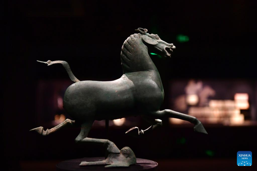 In pics: cultural, creative products featuring ancient bronze horse statue in Gansu Provincial Museum