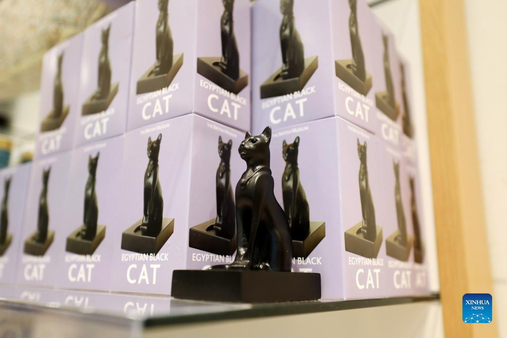 Cultural and creative products displayed in British Museum
