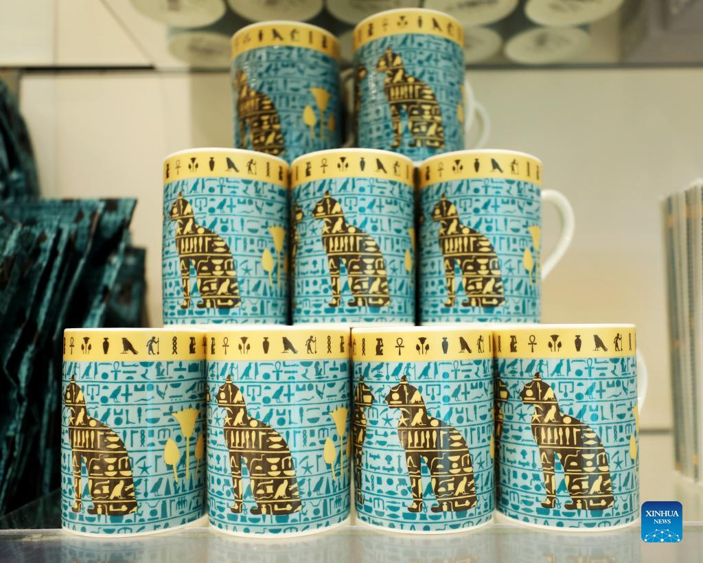 Cultural and creative products displayed in British Museum
