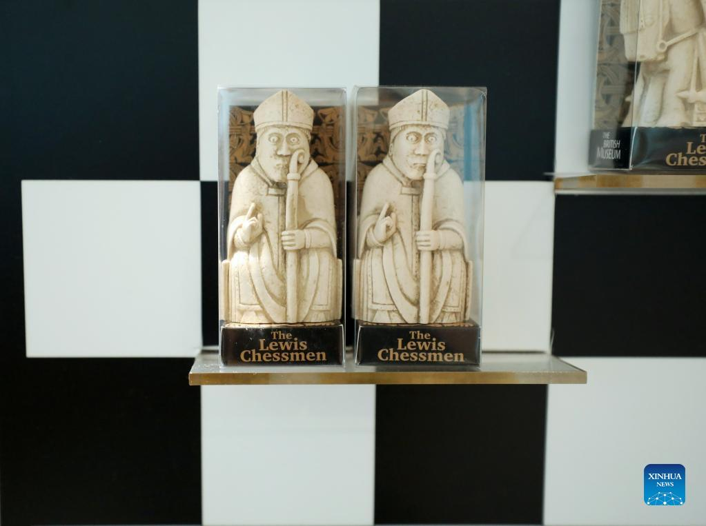 Cultural and creative products displayed in British Museum