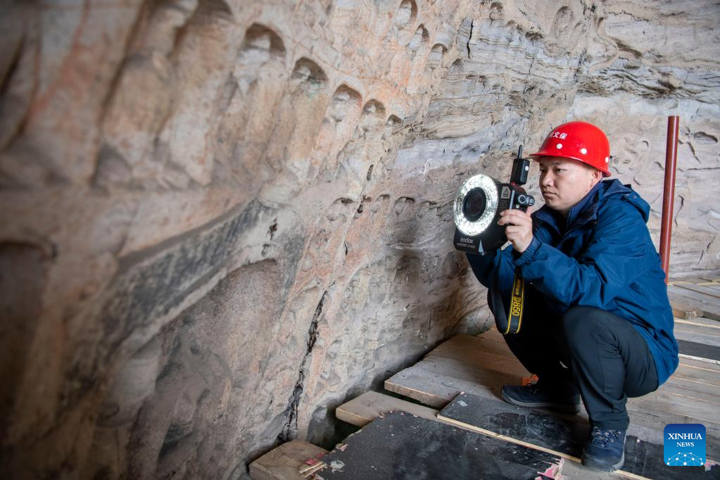 Yungang Research Institute strives to create digital versions of grottoes relics