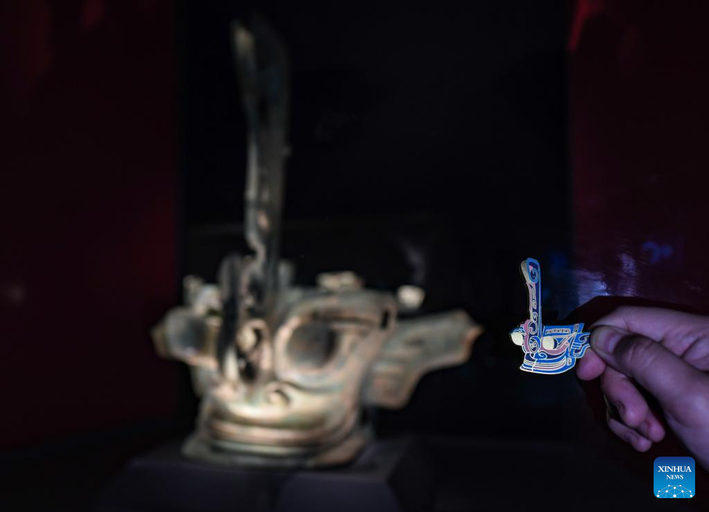 In pics: Creative cultural products in Sanxingdui Museum