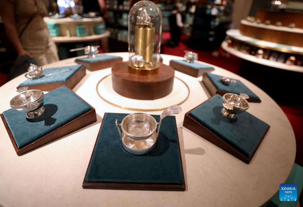 In pics: traditional tea store Fortnum &Mason in London