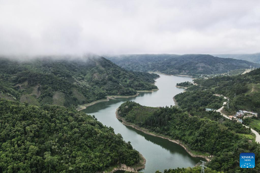 Scenery of Wuzhishan City in S China's Hainan