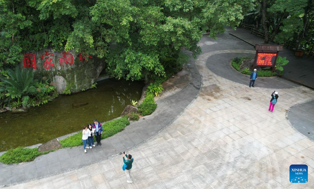 Scenery of Wuzhishan City in S China's Hainan