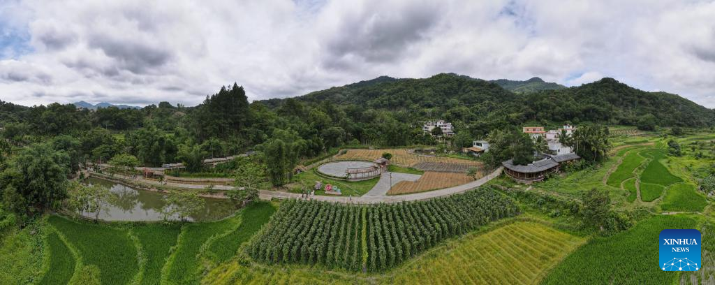 Scenery of Wuzhishan City in S China's Hainan