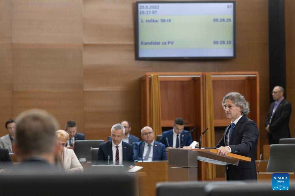 Slovenian parliament confirms Golob as new prime minister