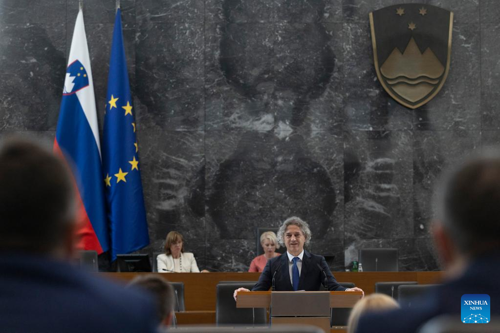 Slovenian parliament confirms Golob as new prime minister