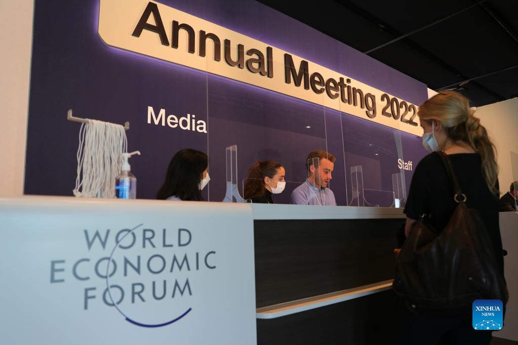 Preparation work for WEF 2022 Annual Meeting ongoing in Davos, Switzerland