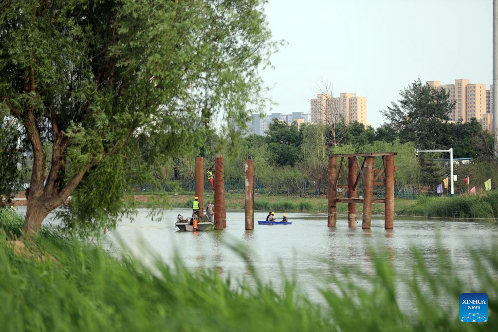 Scenery of Grand Canal in Cangzhou City, Hebei