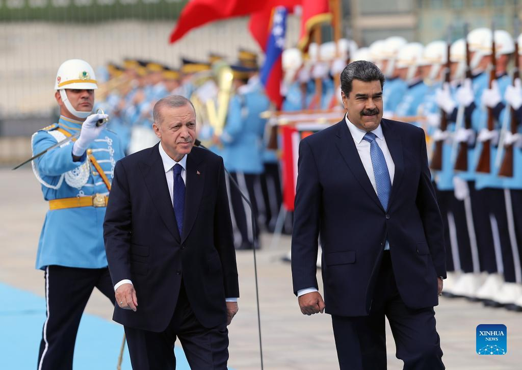 Turkey, Venezuela vow enhanced bilateral ties as Maduro visits
