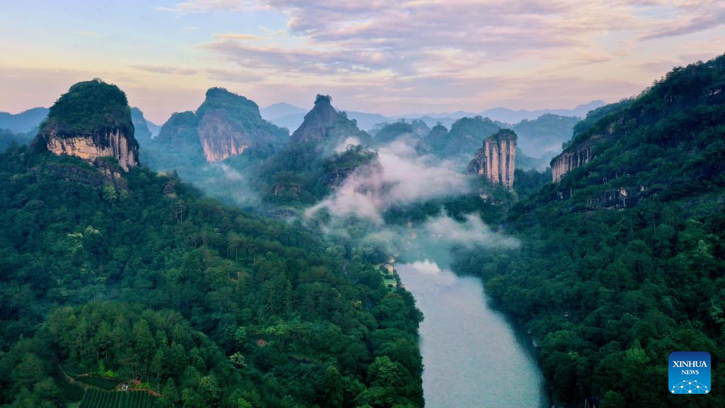 Mount Wuyi in SE China, World Cultural and Natural Heritage site