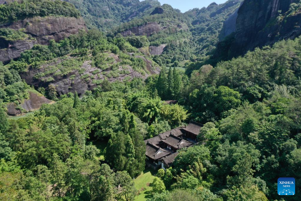 Mount Wuyi in SE China, World Cultural and Natural Heritage site
