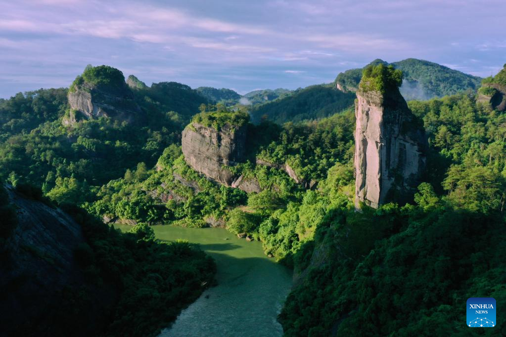 Mount Wuyi in SE China, World Cultural and Natural Heritage site