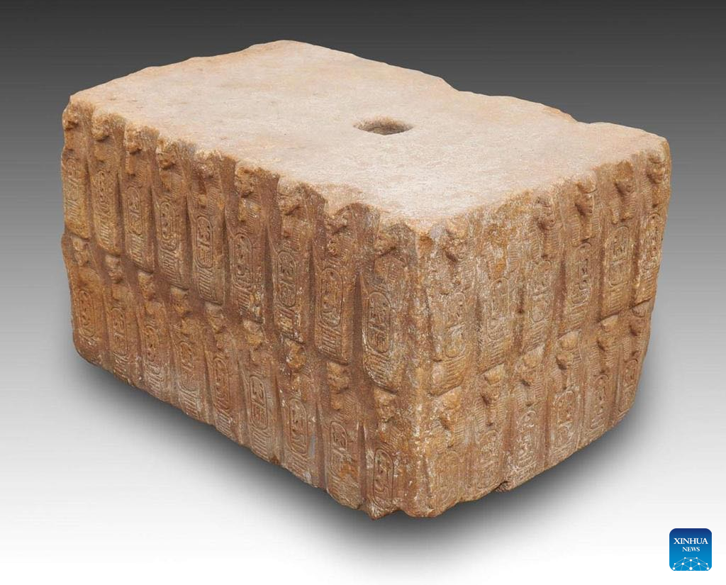 King Khufu-era stone blocks unearthed in eastern Cairo