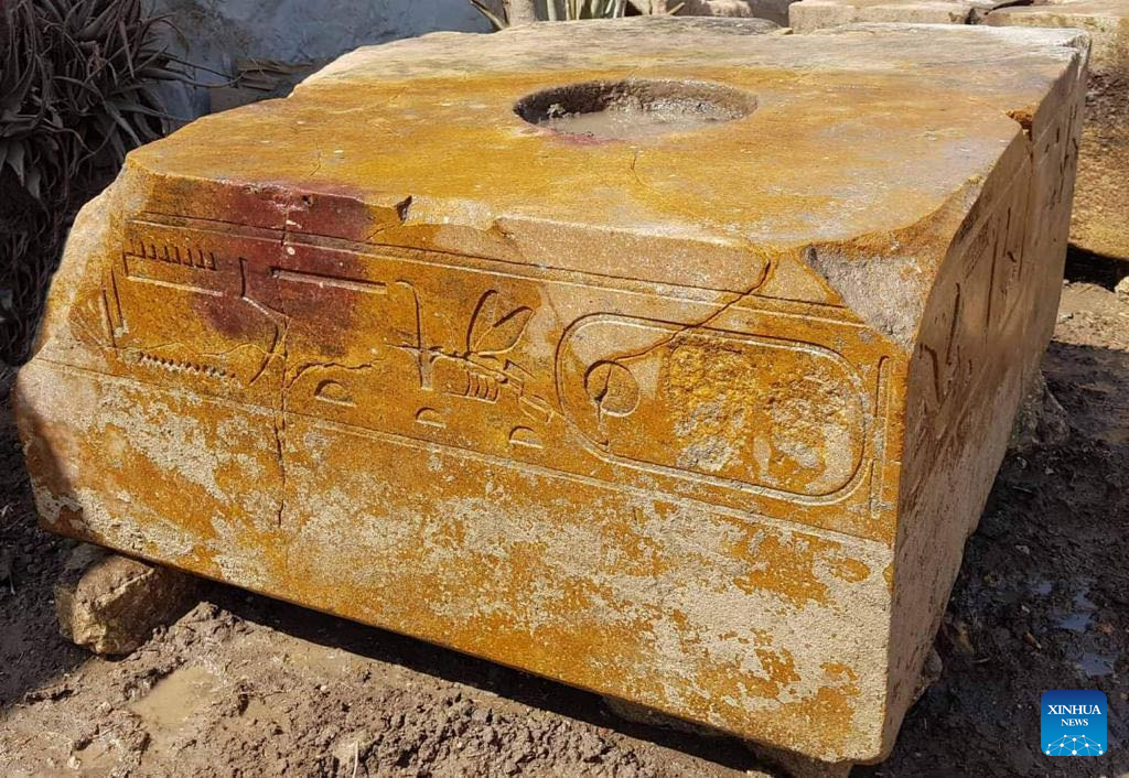 King Khufu-era stone blocks unearthed in eastern Cairo