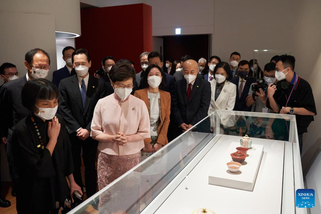 Hong Kong Palace Museum holds opening ceremony