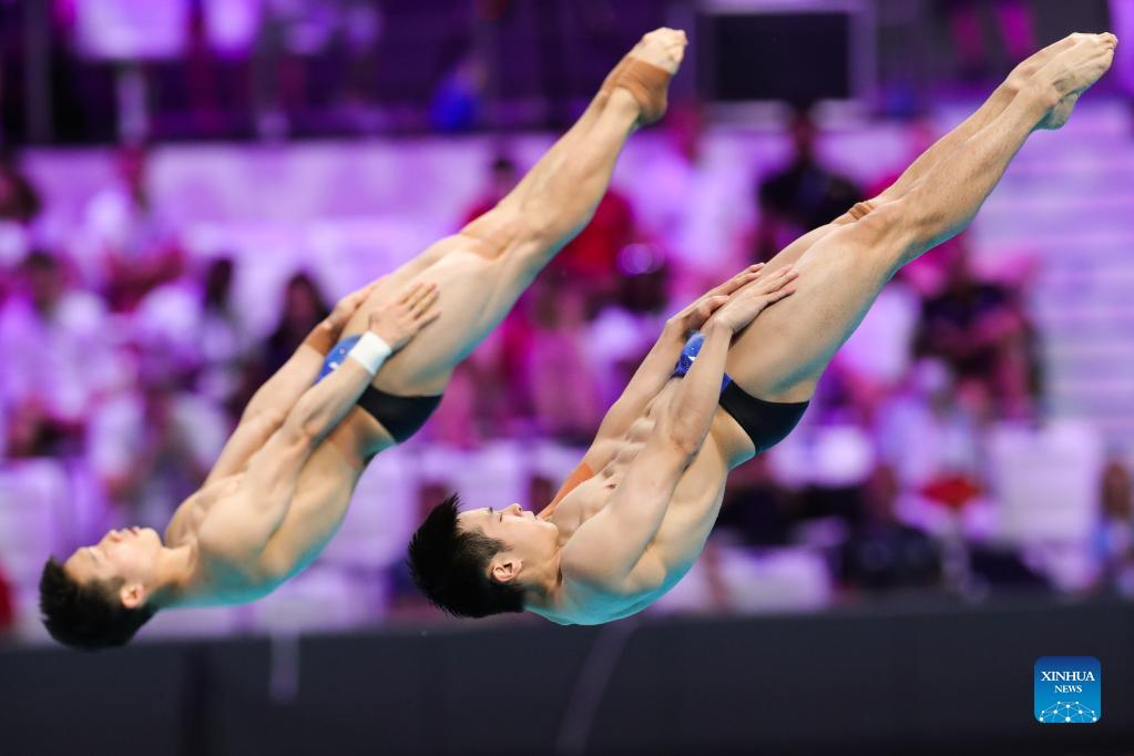 China claims first diving gold of Budapest worlds
